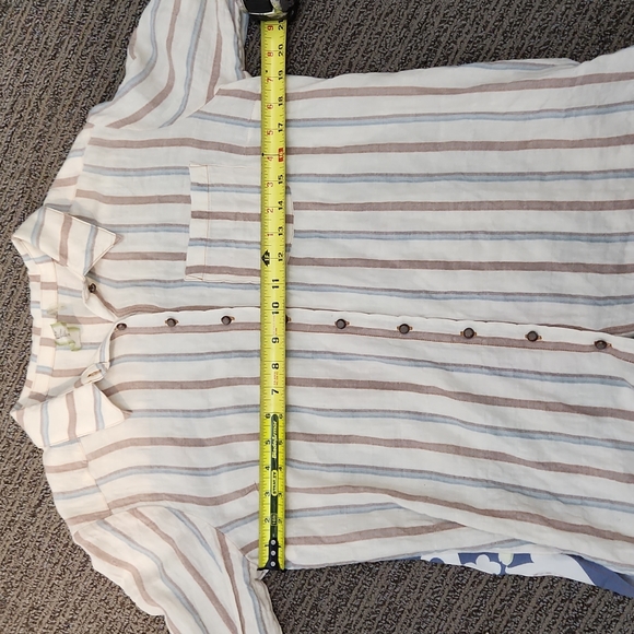 Aratta Silent Journey Button Down Shirt Size Small - Picture 10 of 15